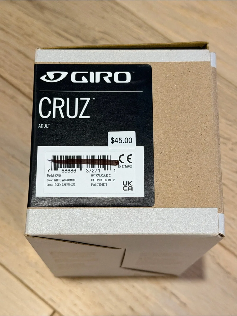 Giro Cruz Goggles - White Frame with Green Lens